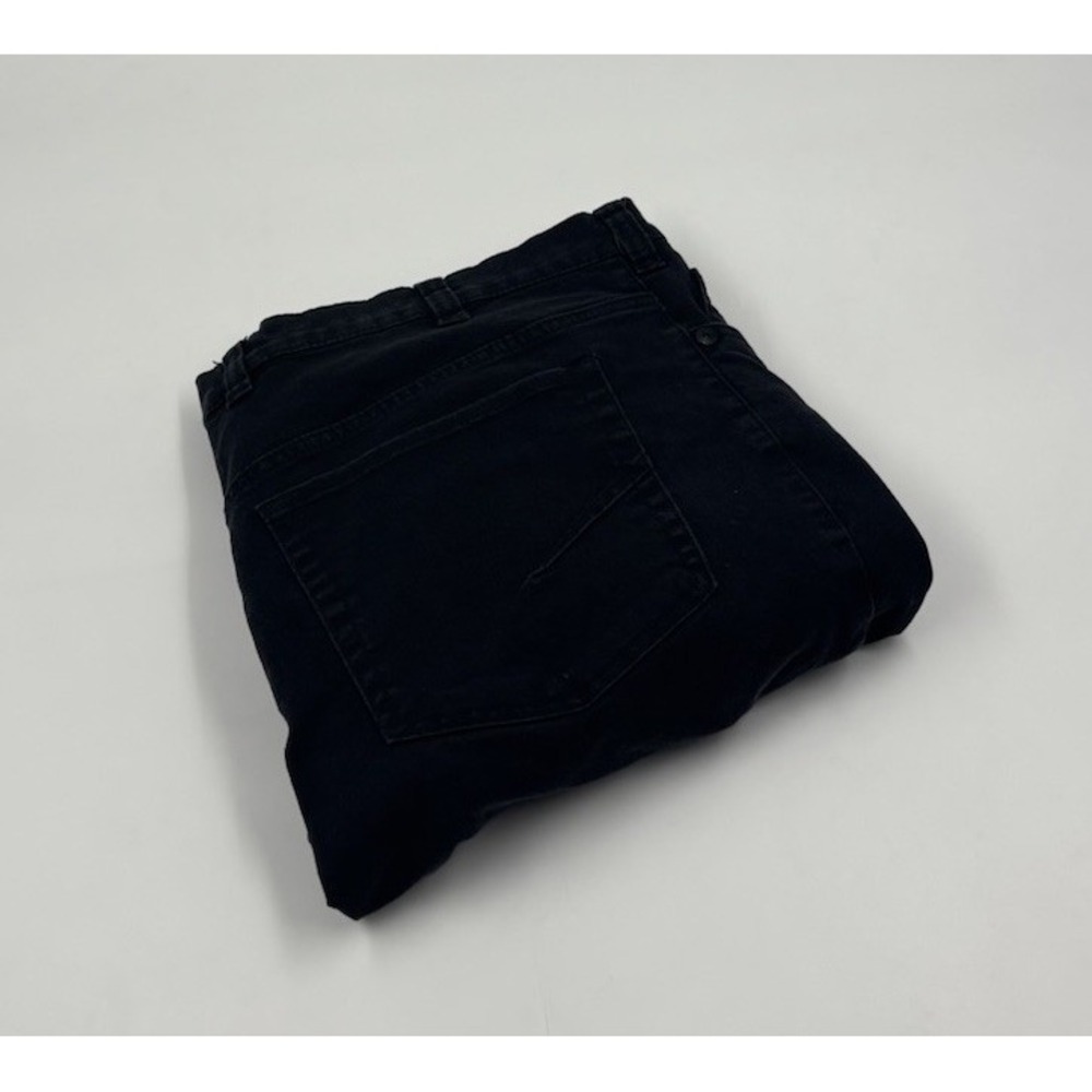 True Nation Athletic Fit Men's 42/28 Black‎ Ankle Denim Jeans